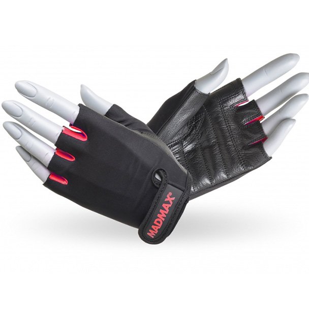 

Перчатки для фитнеса Madmax Rainbow MFG-251 black/rubine red Размер M (197544)