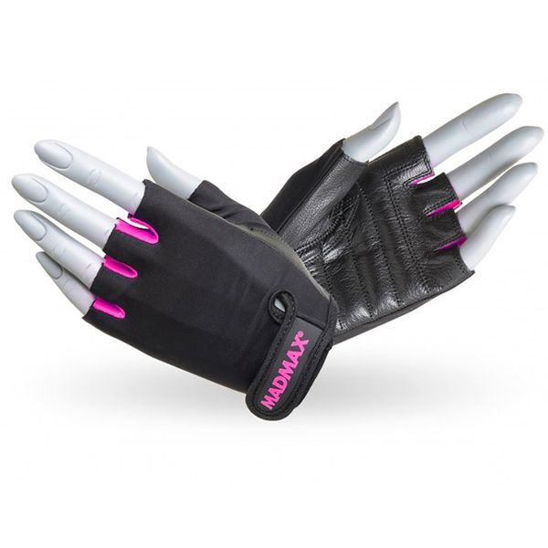 

Перчатки для фитнеса Madmax Rainbow MFG-251 black/neon pink Размер S (197545)