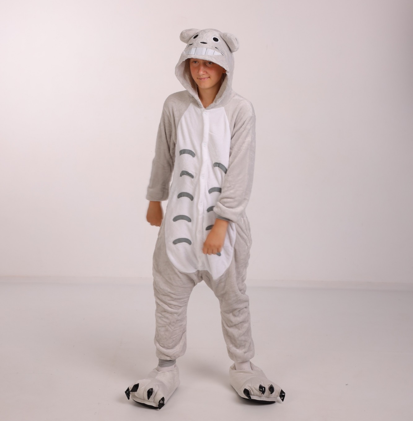 

Пижама Кигуруми Слип Для Мальчиков Kigurumi Котик Тоторо 165-175 см. (2035/2)