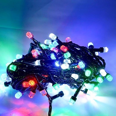 

Светодиодная гирлянда на 400 Led Кристаллы электрическая с контроллером мультицвет
