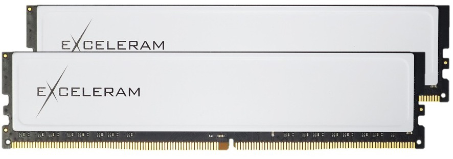 

Оперативная память eXceleram DDR4-3200 16384MB PC4-25600 (Kit of 2x8192) Black&White (EBW4163216AD)