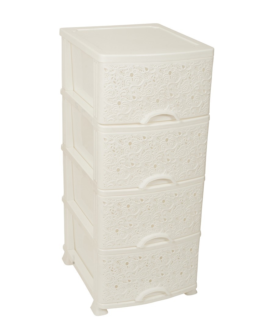 

Комод Effe plastik еф-12274 90х38х47 мм Белый
