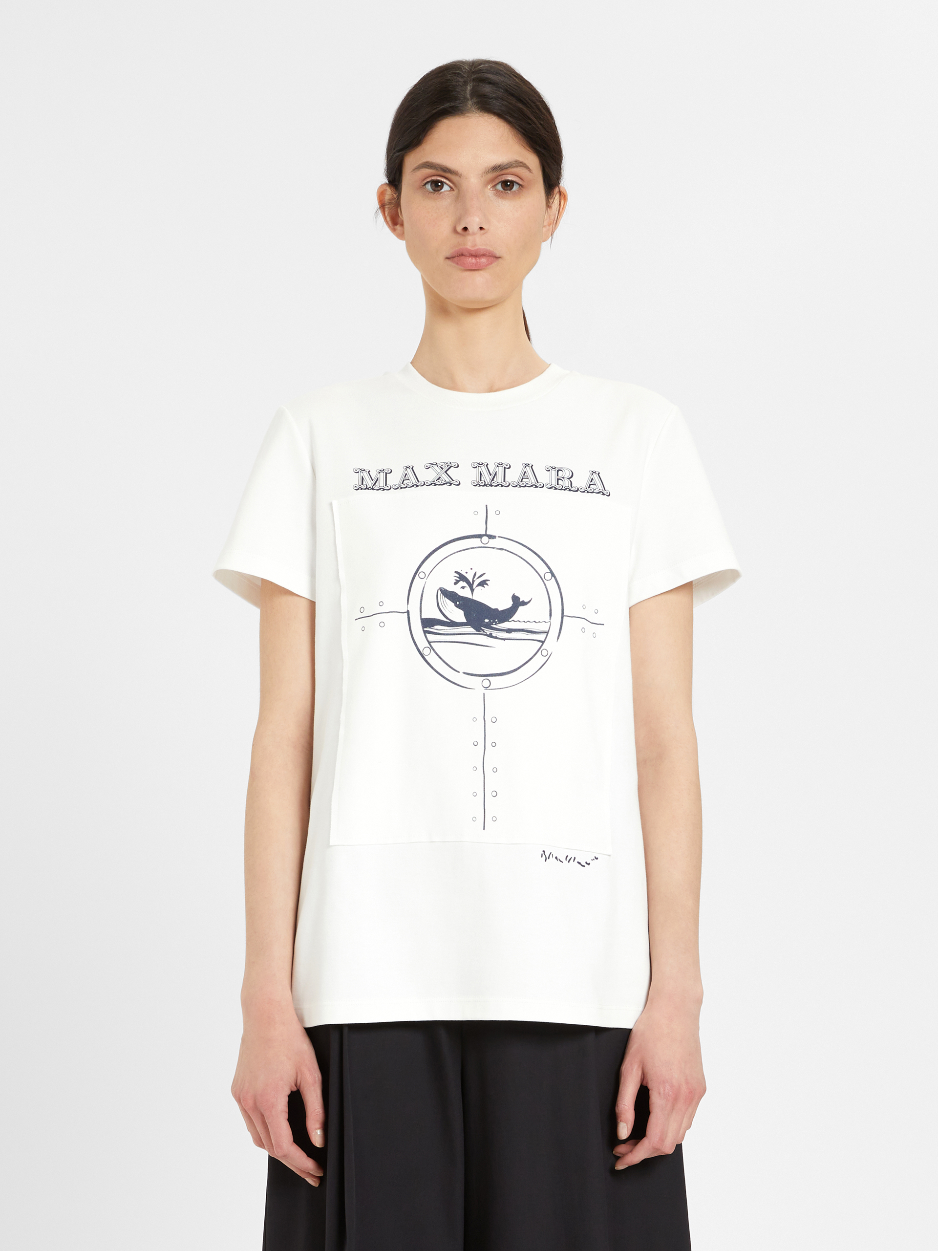 

Футболка MaxMara  Белая 19461419600, Футболка MaxMara M Белая 19461419600