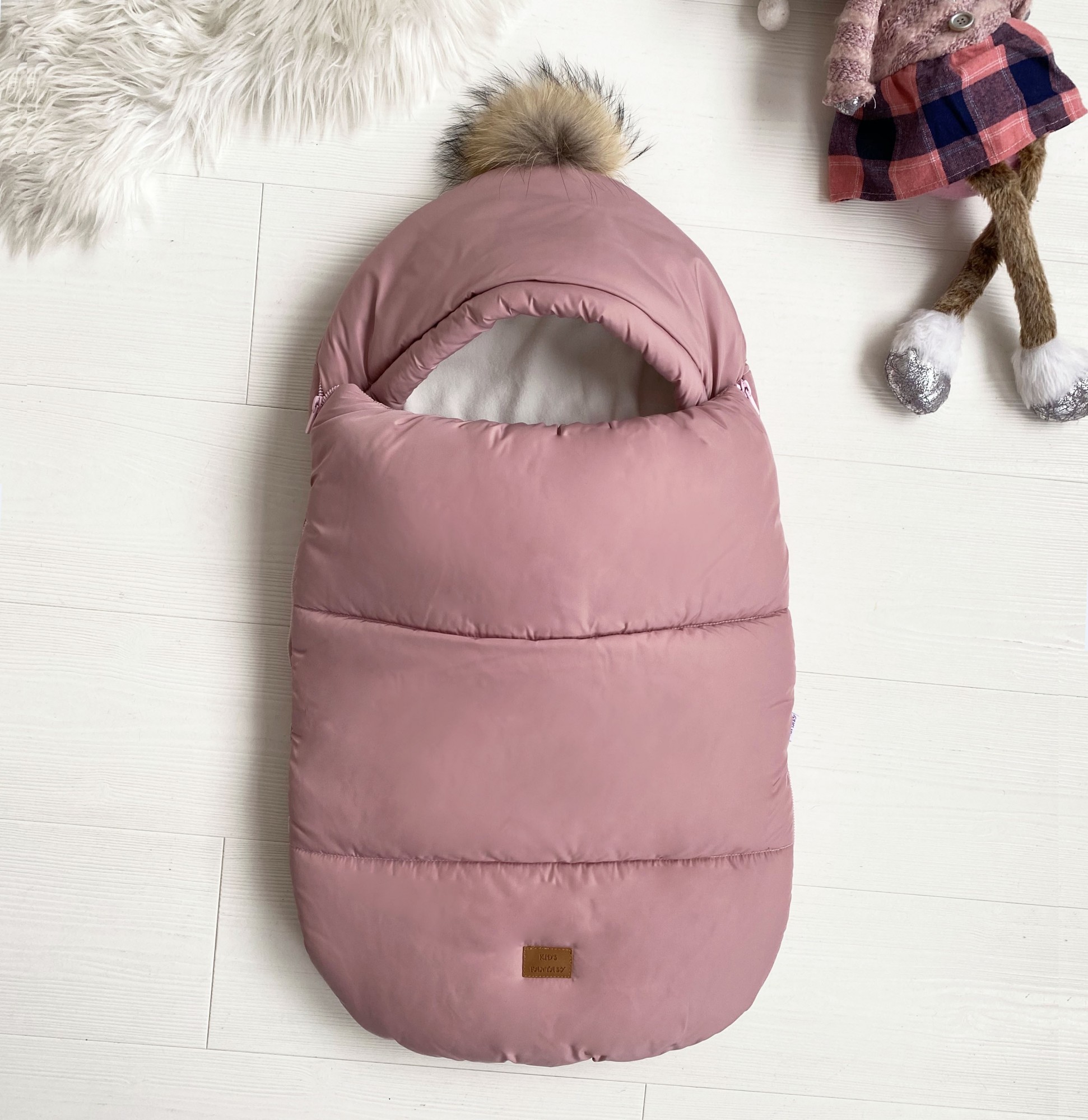 

Конверт кокон для новорожденных Kid's Fantasy Baby Пудра