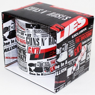 

Кружка Rock Off Guns N' Roses Lies в подарочном боксе GNRMUG04 5055295379114