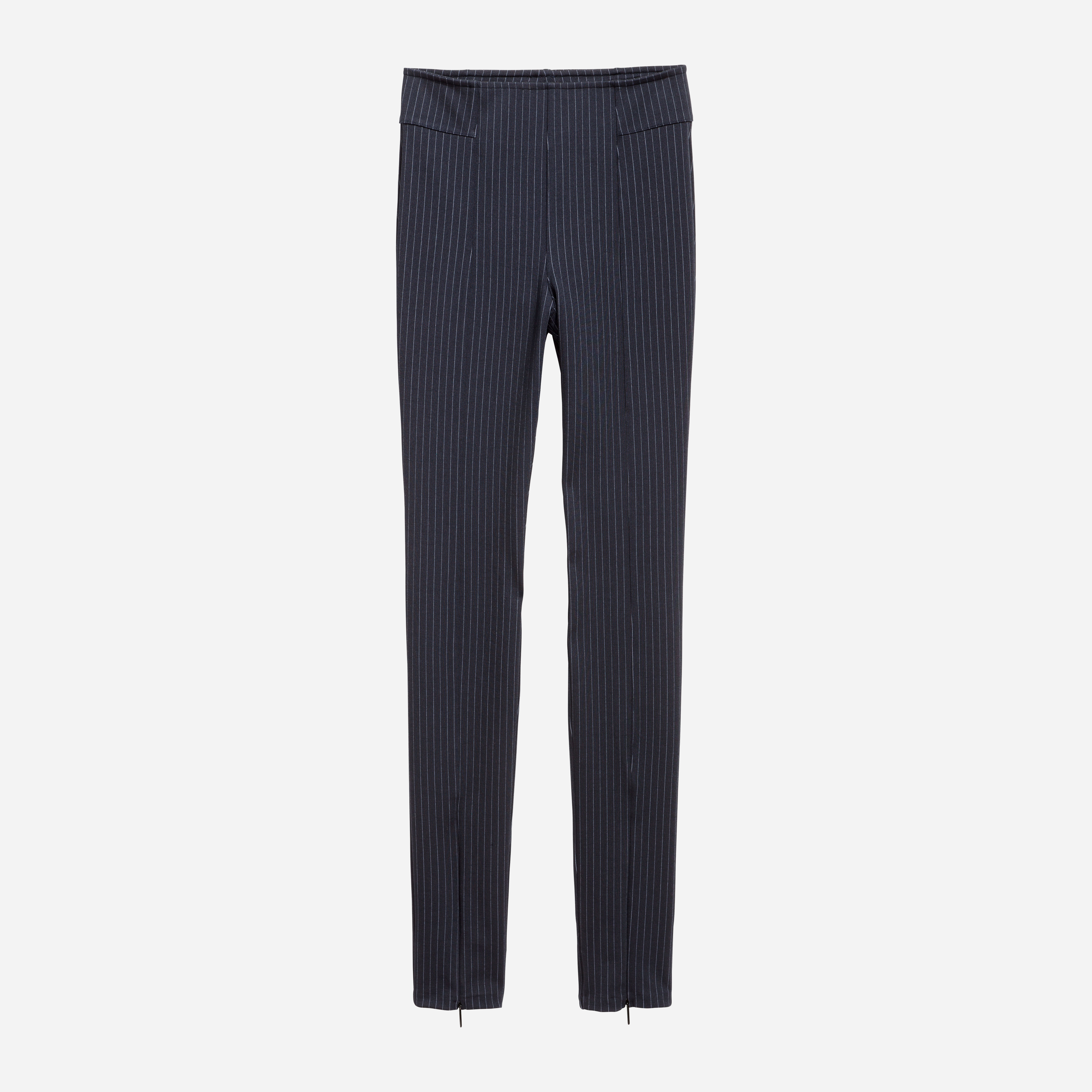 

Брюки H&M XAZ093656ZZVU 36 Темно-синие с белым