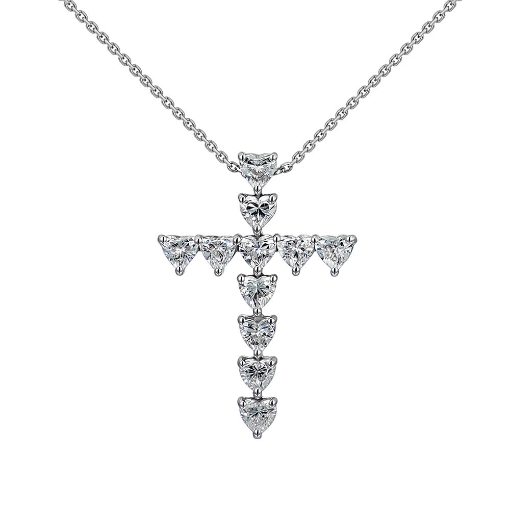 

Колье из белого золота с бриллиантами 000151278 45 размера