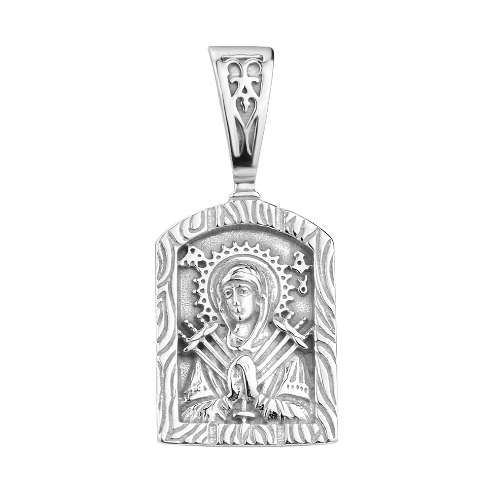 

Серебряная ладанка с родированием 000124762