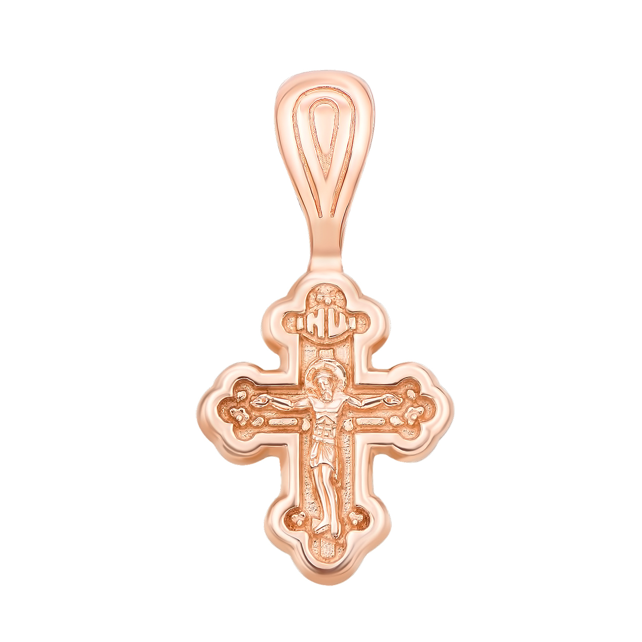 

Крестик из красного золота 000134218