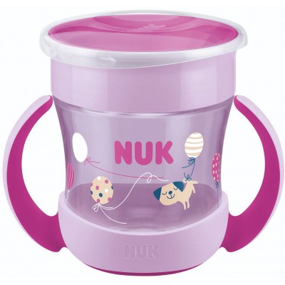 

Поильник-непроливайка Nuk Evolution Mini Magic 160 мл Фиолетовый (3952386)