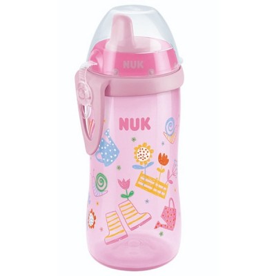 

Поильник-непроливайка Nuk Evolution Kiddy Cup 300 мл Розовый (3952389)