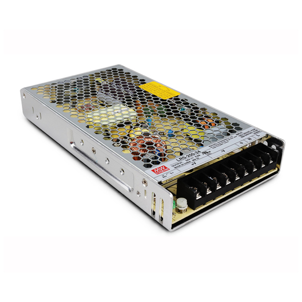 

Блок питания Mean Well LRS-200-24 защита IP20 (art.239550)