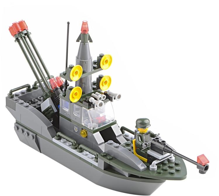 

Конструктор Na-Na Военный катер IM538 (62-188) (2200000440389)