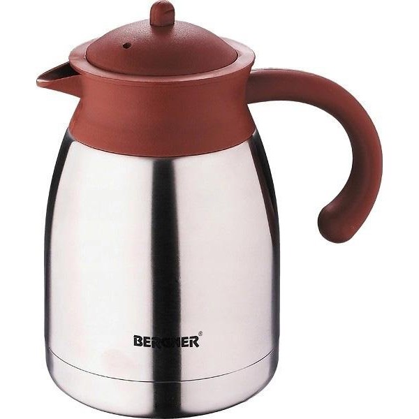 

Термокувшин Bergner Hot Drink 800мл, розовый металлик
