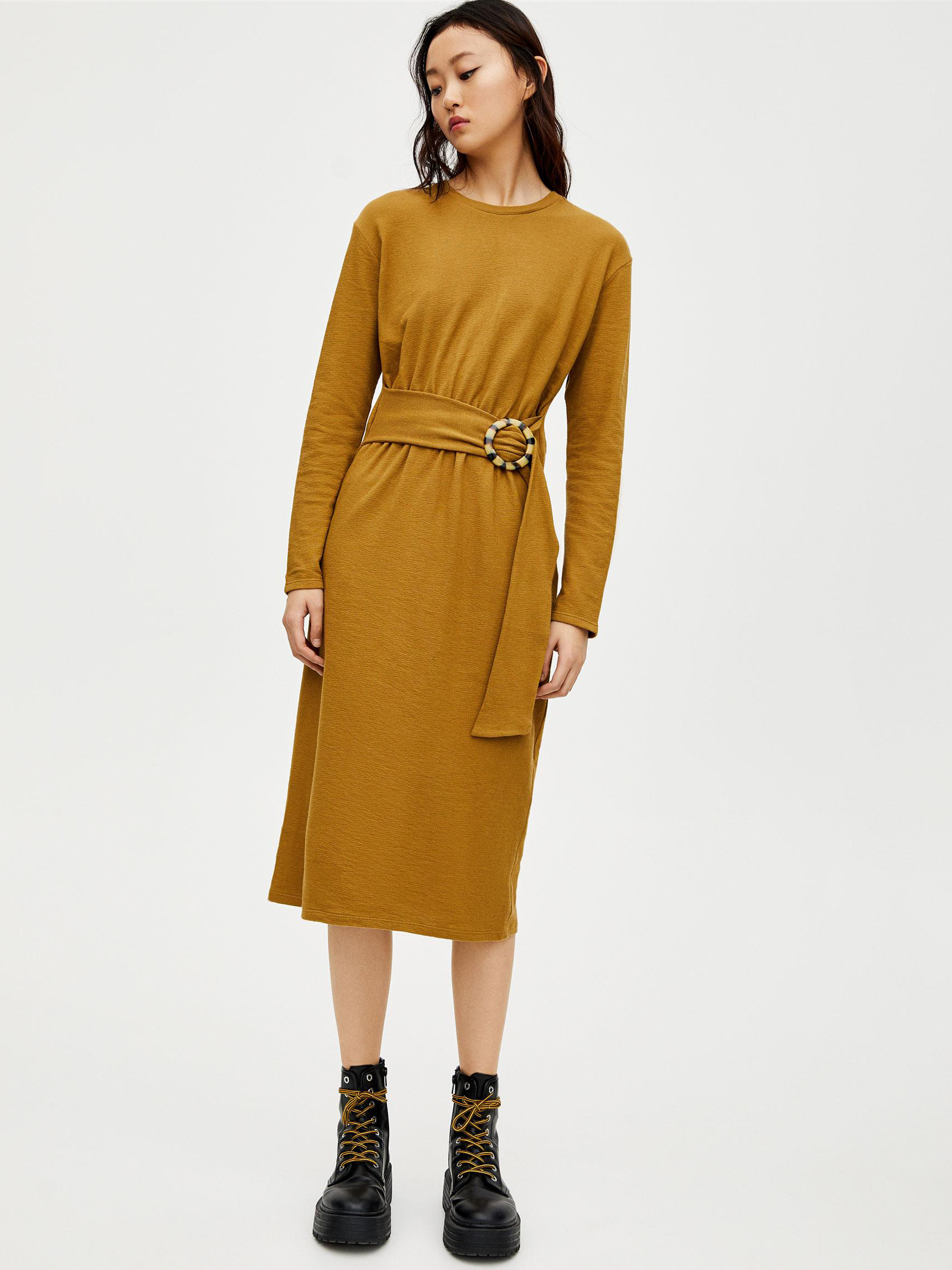 

Платье Pull & Bear XAZ295102BZTP  Оливковое, Платье Pull & Bear XAZ295102BZTP XL Оливковое