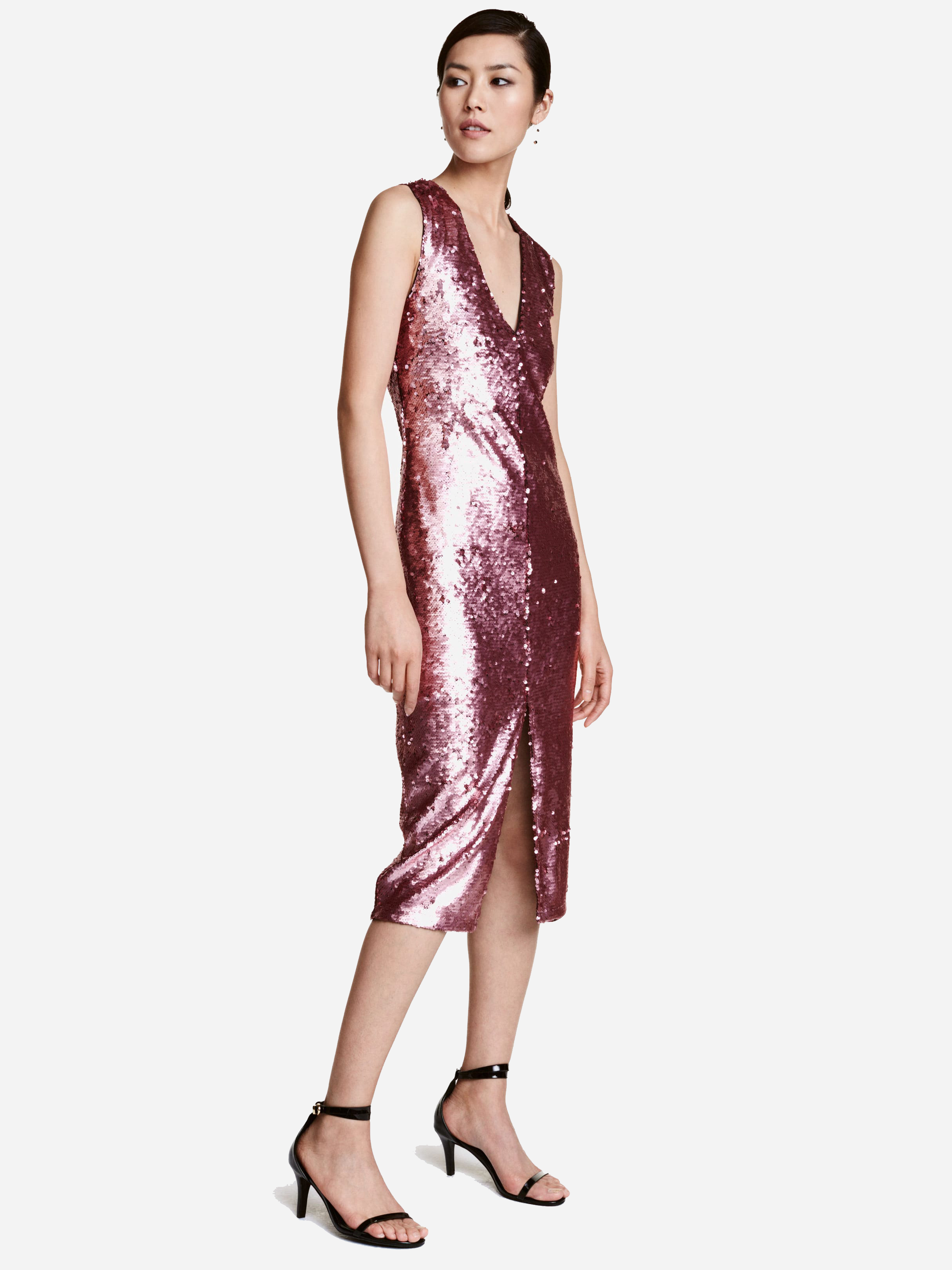 Сукня міді осіння жіноча H&M XAZ075433CMTM 38 Рожева з сріблястим від Rozetka на платформі USKIDKA Акція на Сукня міді осіння жіноча H&M XAZ075433CMTM 38 Рожева з сріблястим від Rozetka