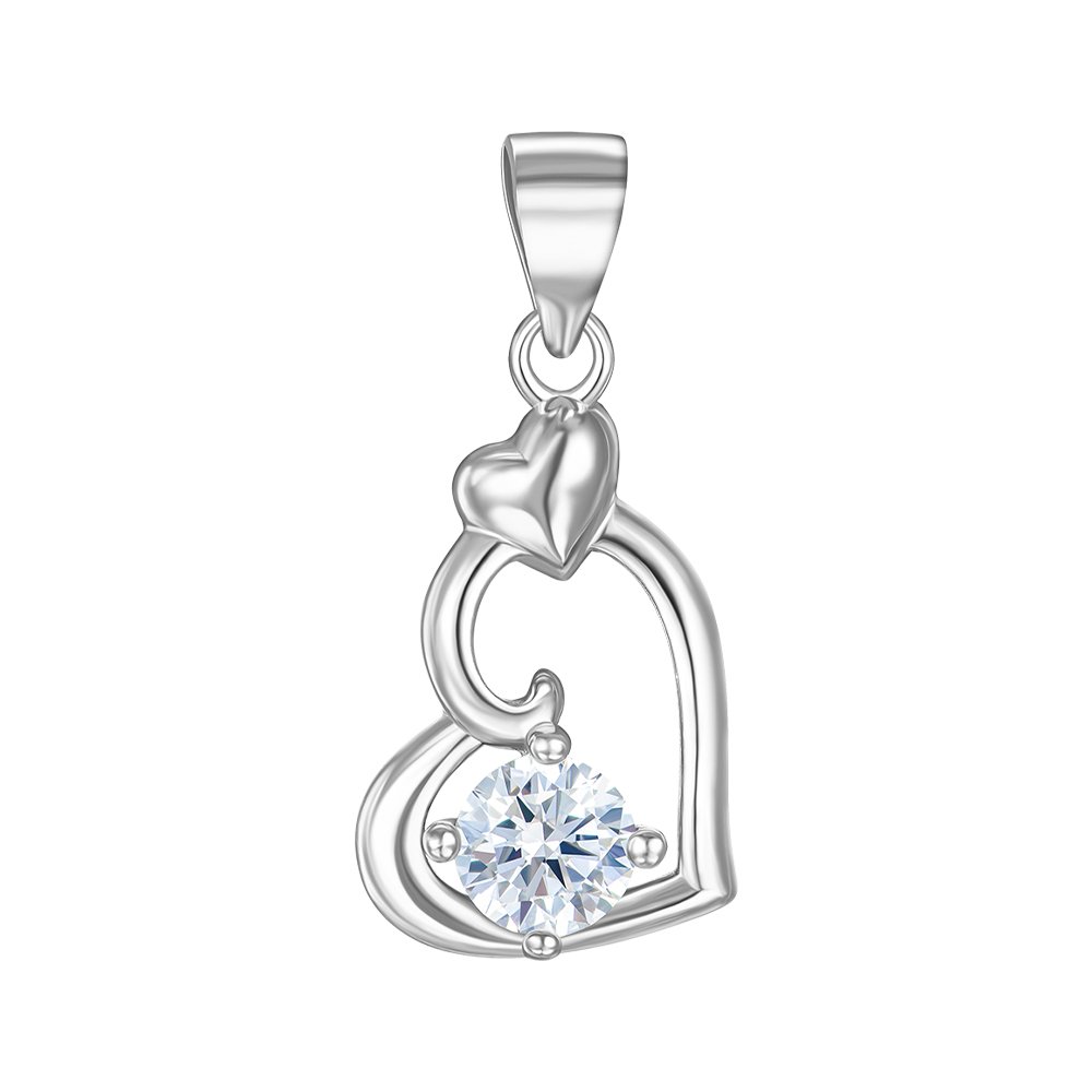 

Подвес из серебра с фианитом 000150374
