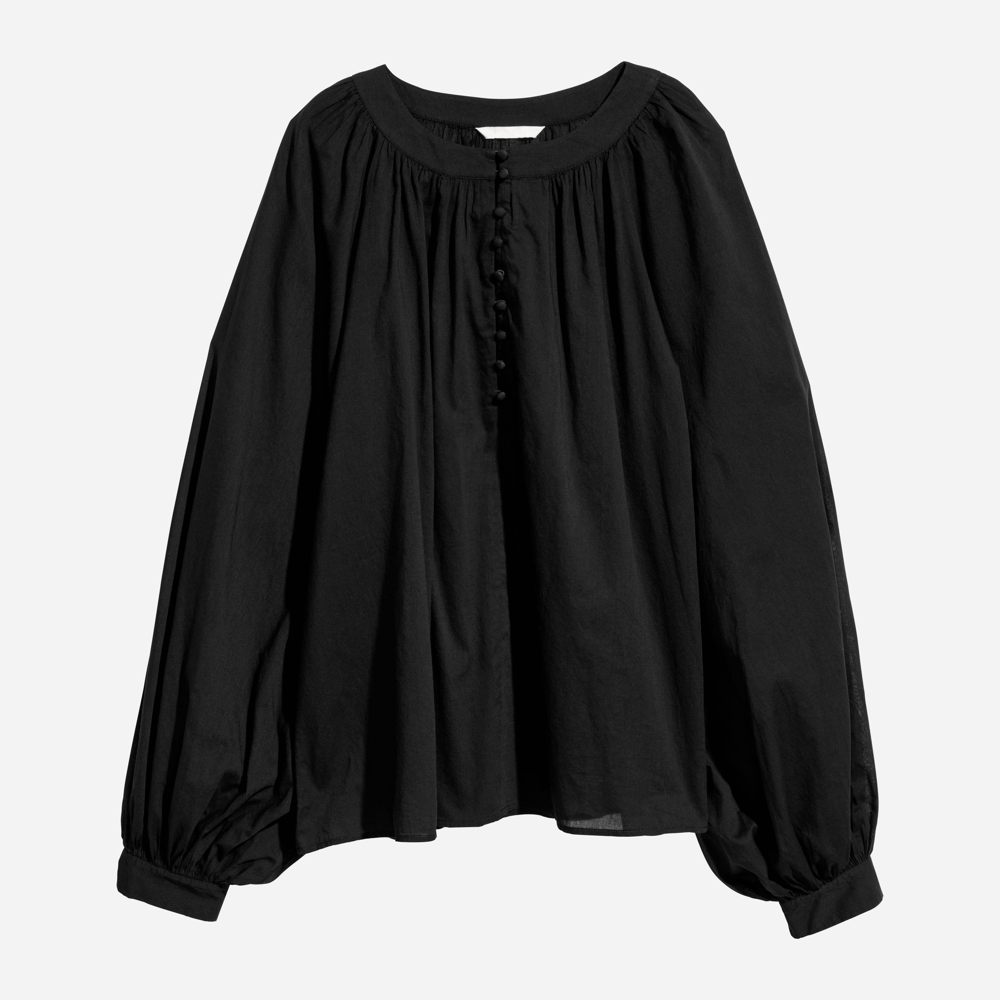 

Блузка H&M XAZ097308VWVD  Черная, Блузка H&M XAZ097308VWVD 40 Черная
