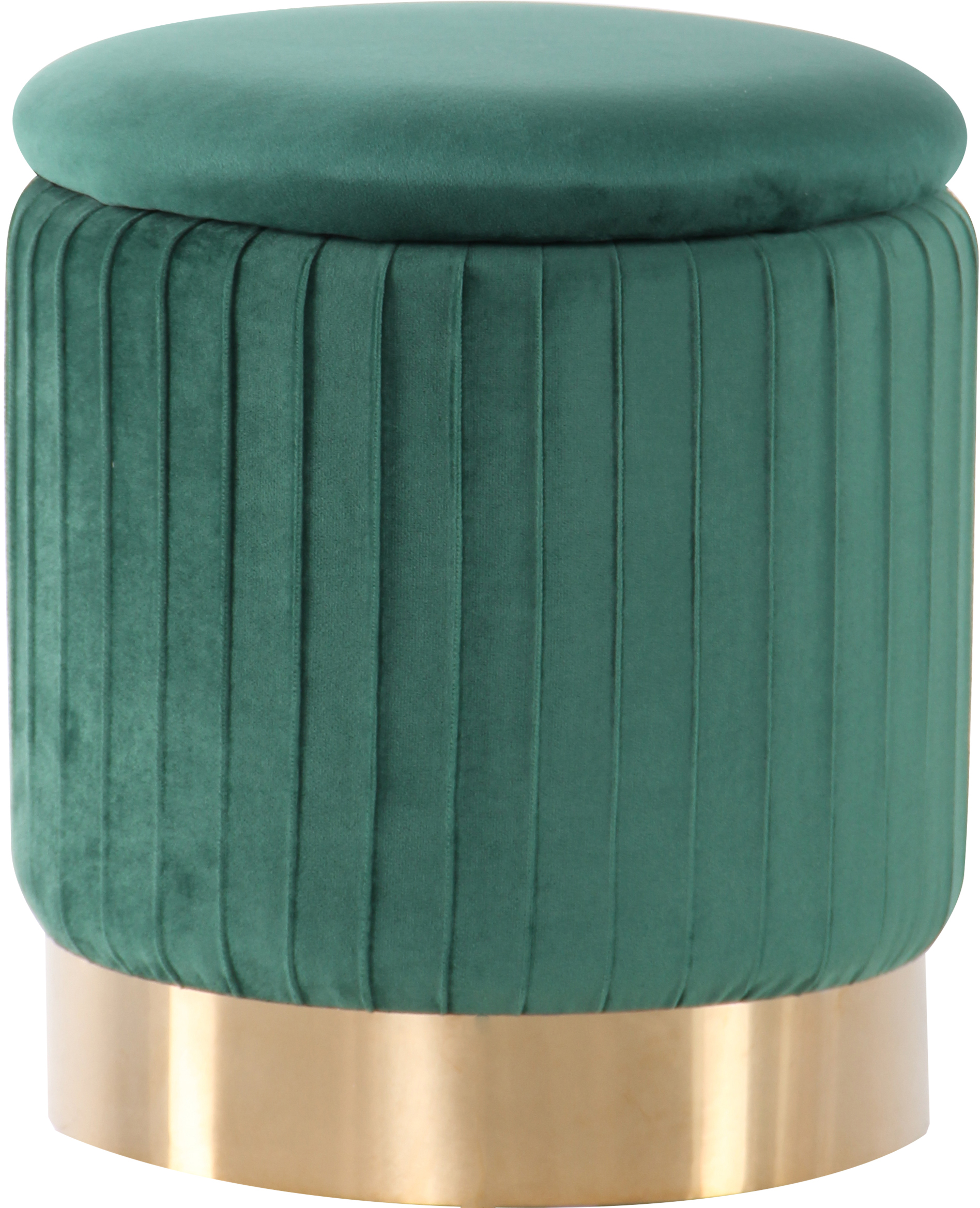 

Пуф AMF Little Monte Green / Golden Chrom