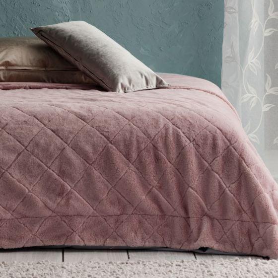 

Покрывало Home&You Meredit 200x220 см Розовый