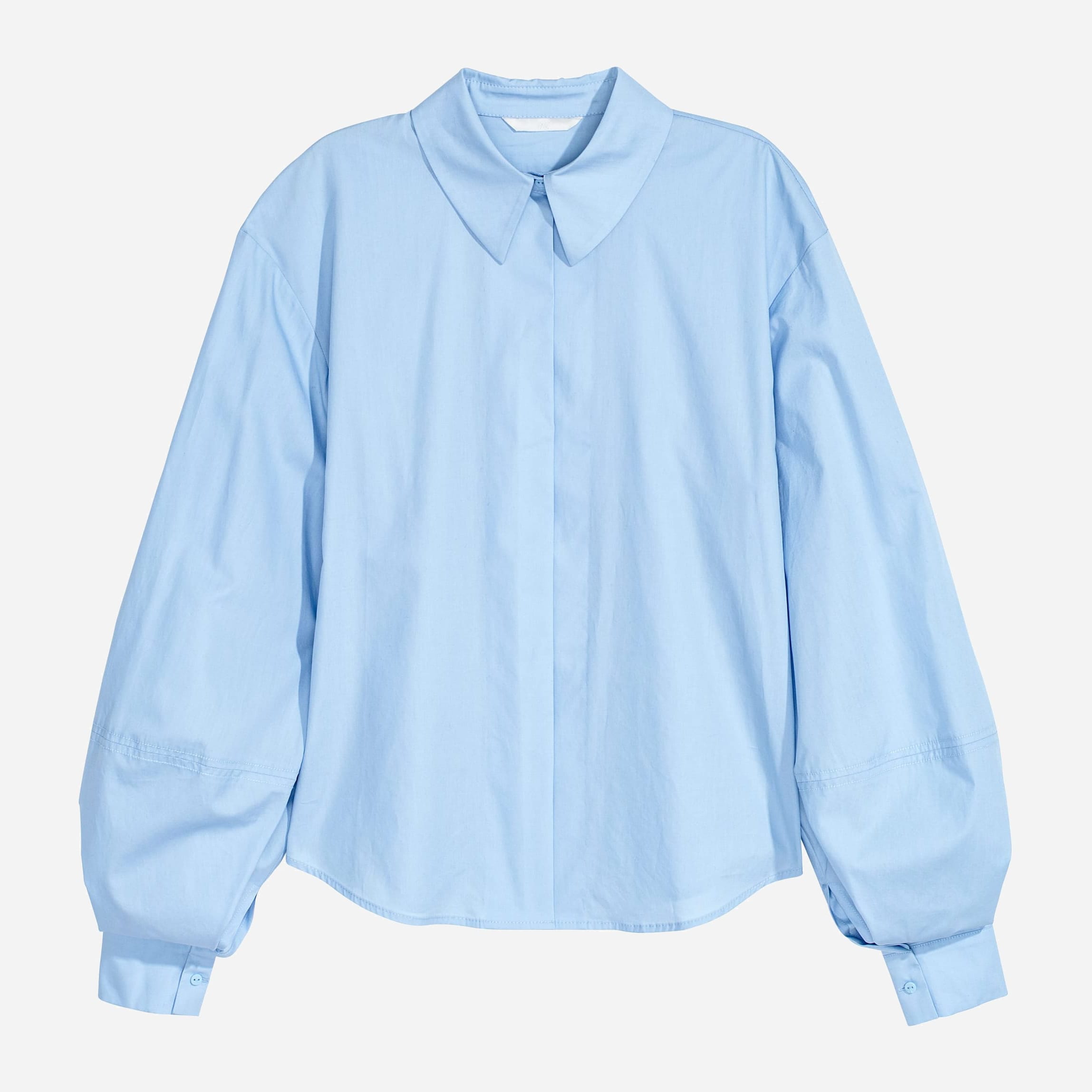 

Рубашка H&M XAZ127038IHNN 38 Голубая