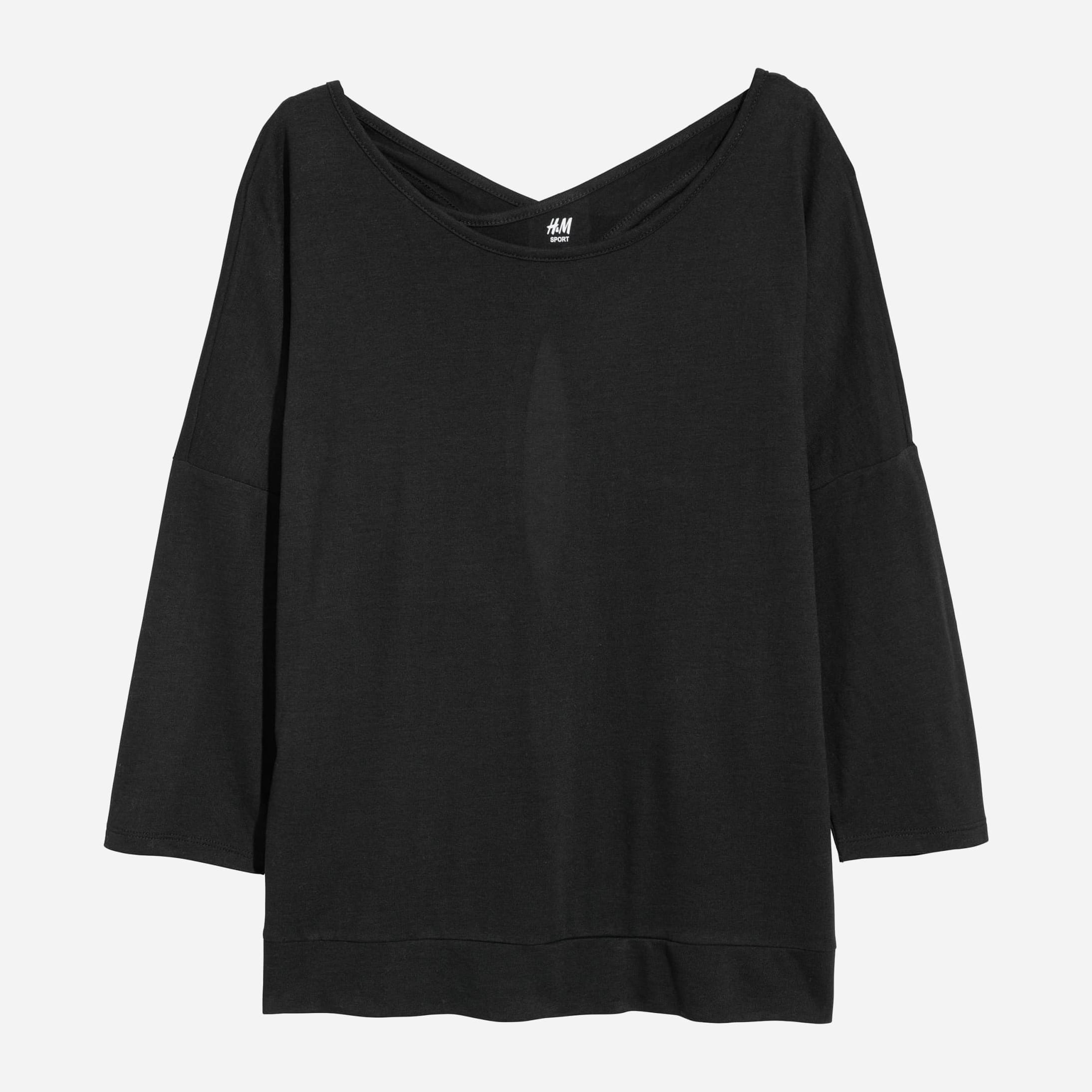 

Лонгслив H&M XAZ111475GFOH  Черный, Лонгслив H&M XAZ111475GFOH XL Черный