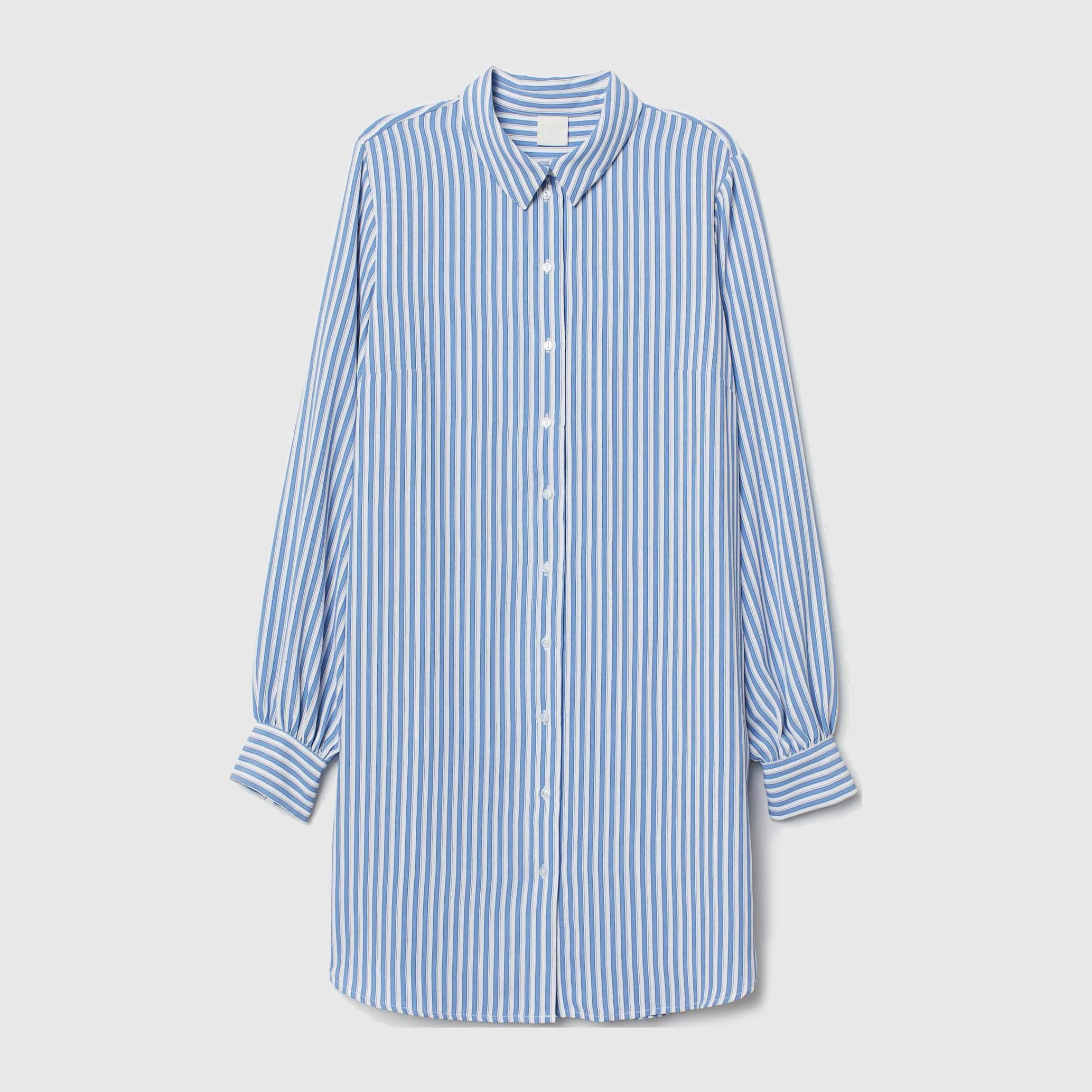 

Рубашка H&M XAZ141151RSKO  Голубая, Рубашка H&M XAZ141151RSKO 36 Голубая