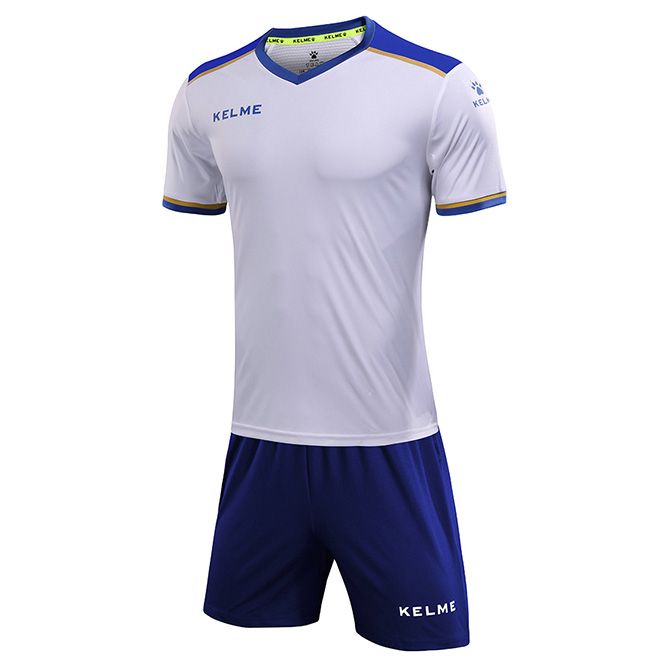 

Комплект футбольной формы Kelme SEGOVIA бело-синий 2XL 3871001.9104