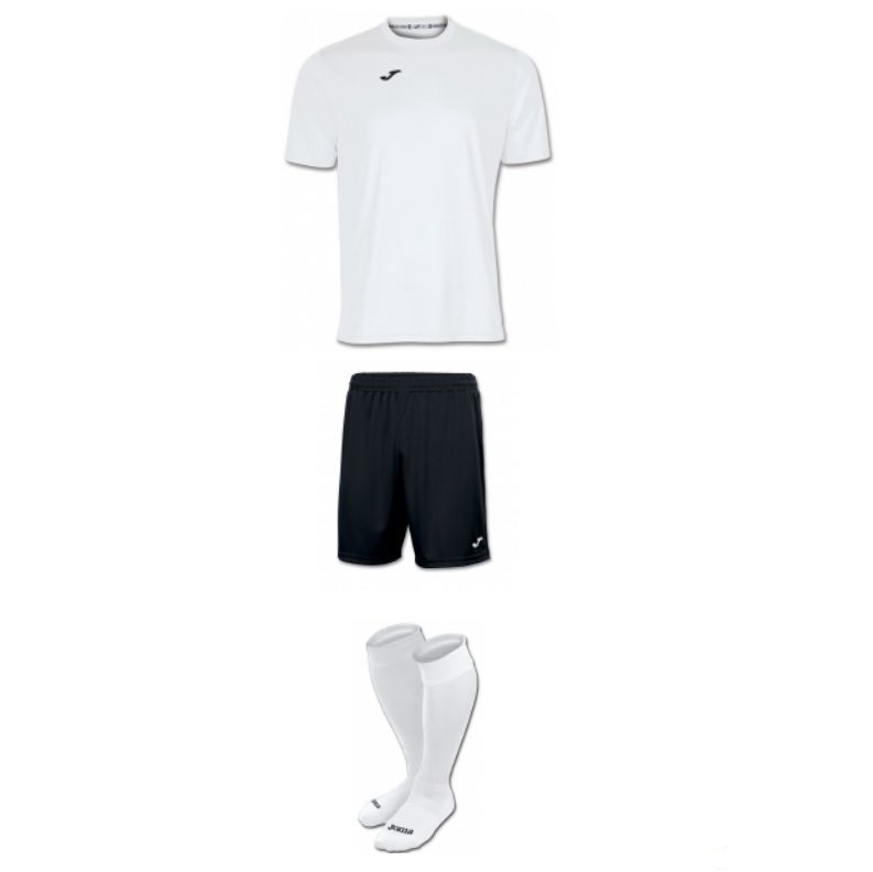

Комплект футбольной формы белый Joma COMBI №5 XL