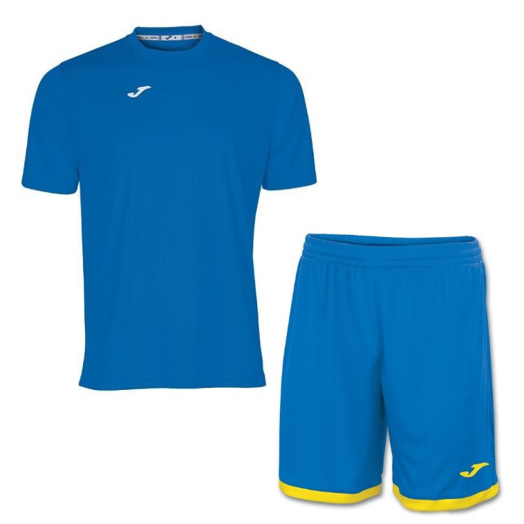 

Комплект футбольной формы Joma COMBI сине-желтый S 100052.700_100006.709