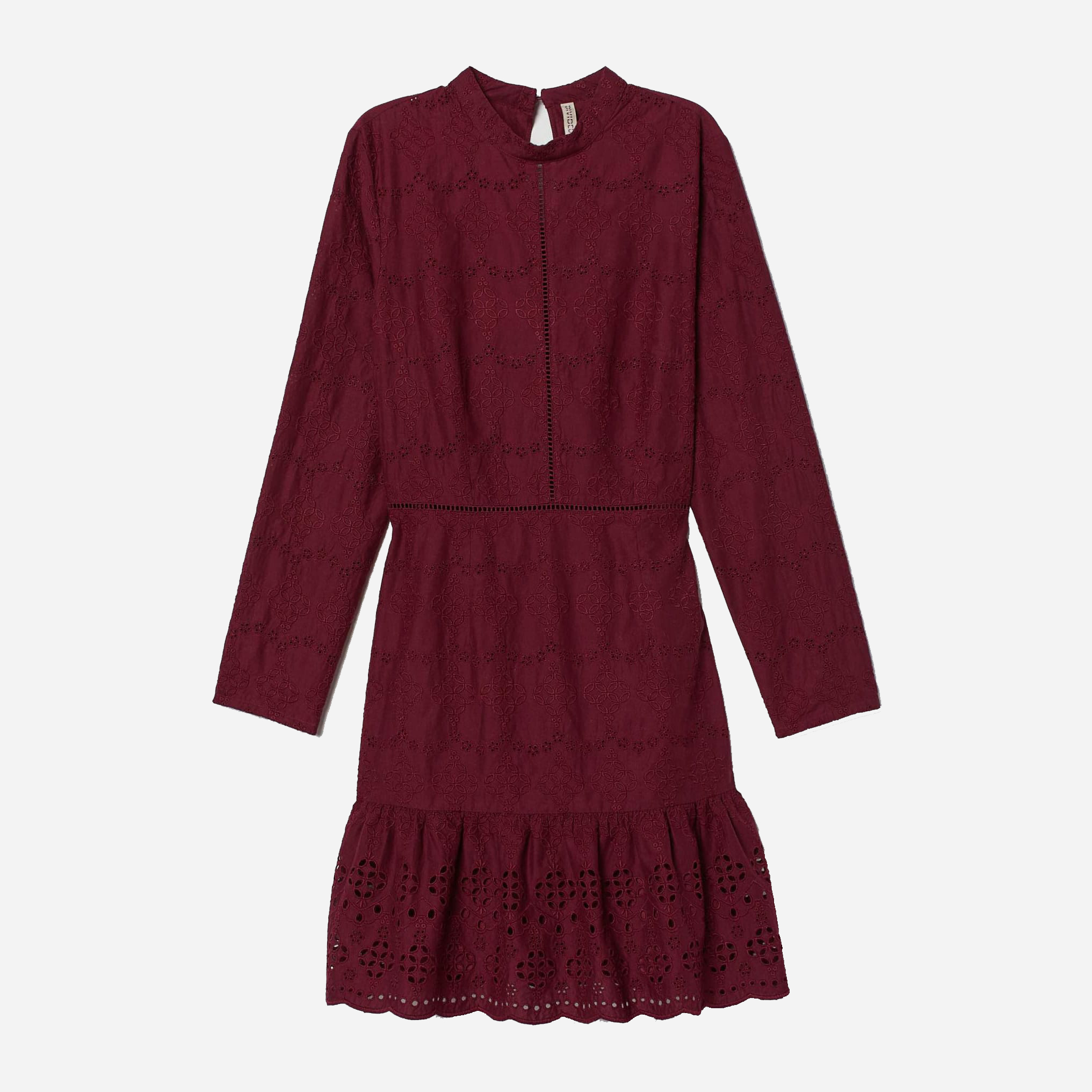 

Платье H&M XAZ162391BNJY  Бордовое, Платье H&M XAZ162391BNJY 36 Бордовое
