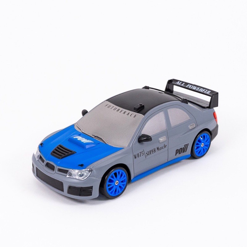 

Машинка для дрифта на радиоуправлении HB Toys Subaru 4WD / Субару на радиоуправлении дрифт серая с синим