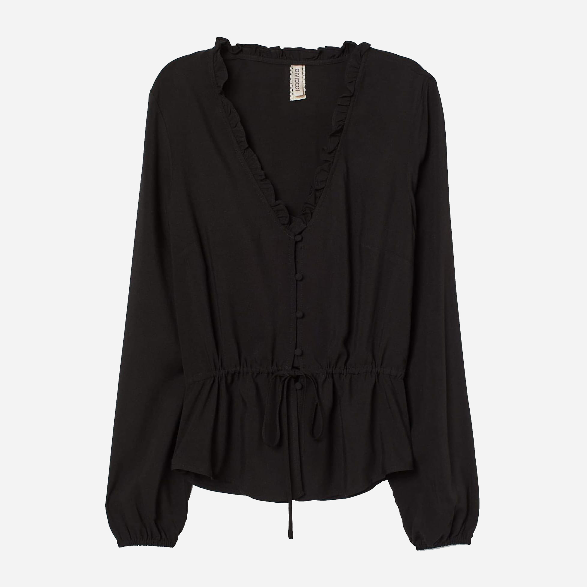 

Блузка H&M XAZ199970JNBT  Черная, Блузка H&M XAZ199970JNBT 36 Черная