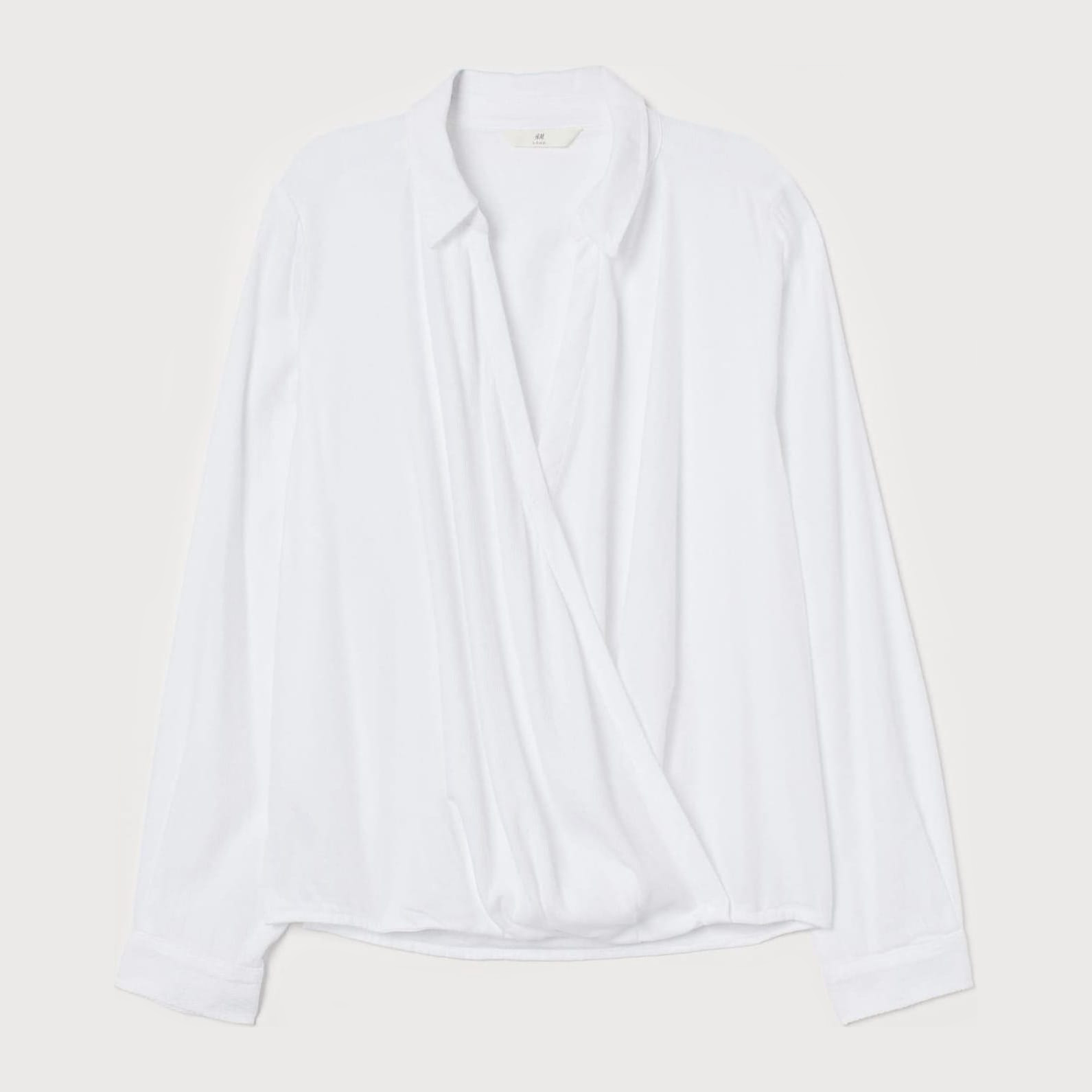 

Блузка H&M XAZ206689GJUC  Белая, Блузка H&M XAZ206689GJUC 42 Белая