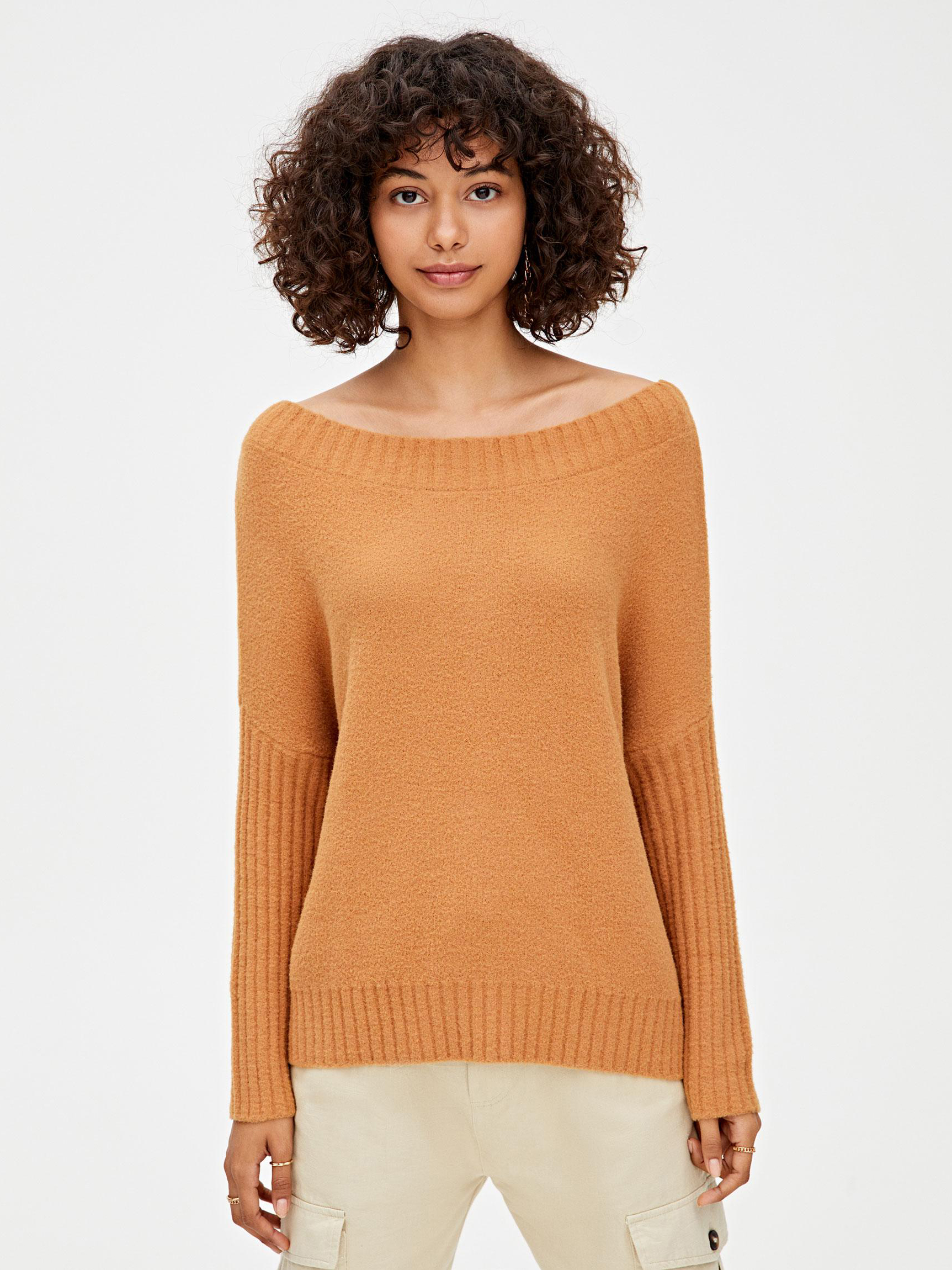 

Джемпер Pull & Bear XAZ295035GNNM S Темно-бежевый