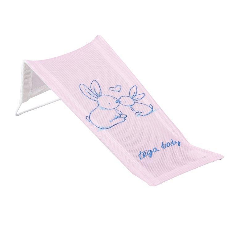 

Горка для купания ребенка Tega 3D мембрана, розовый (KR-026-104)