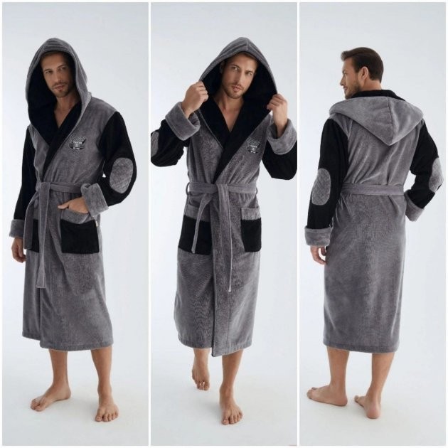 

Мужской махровый халат Nusa 1295, Мужской махровый халат Nusa 1295 L/XL