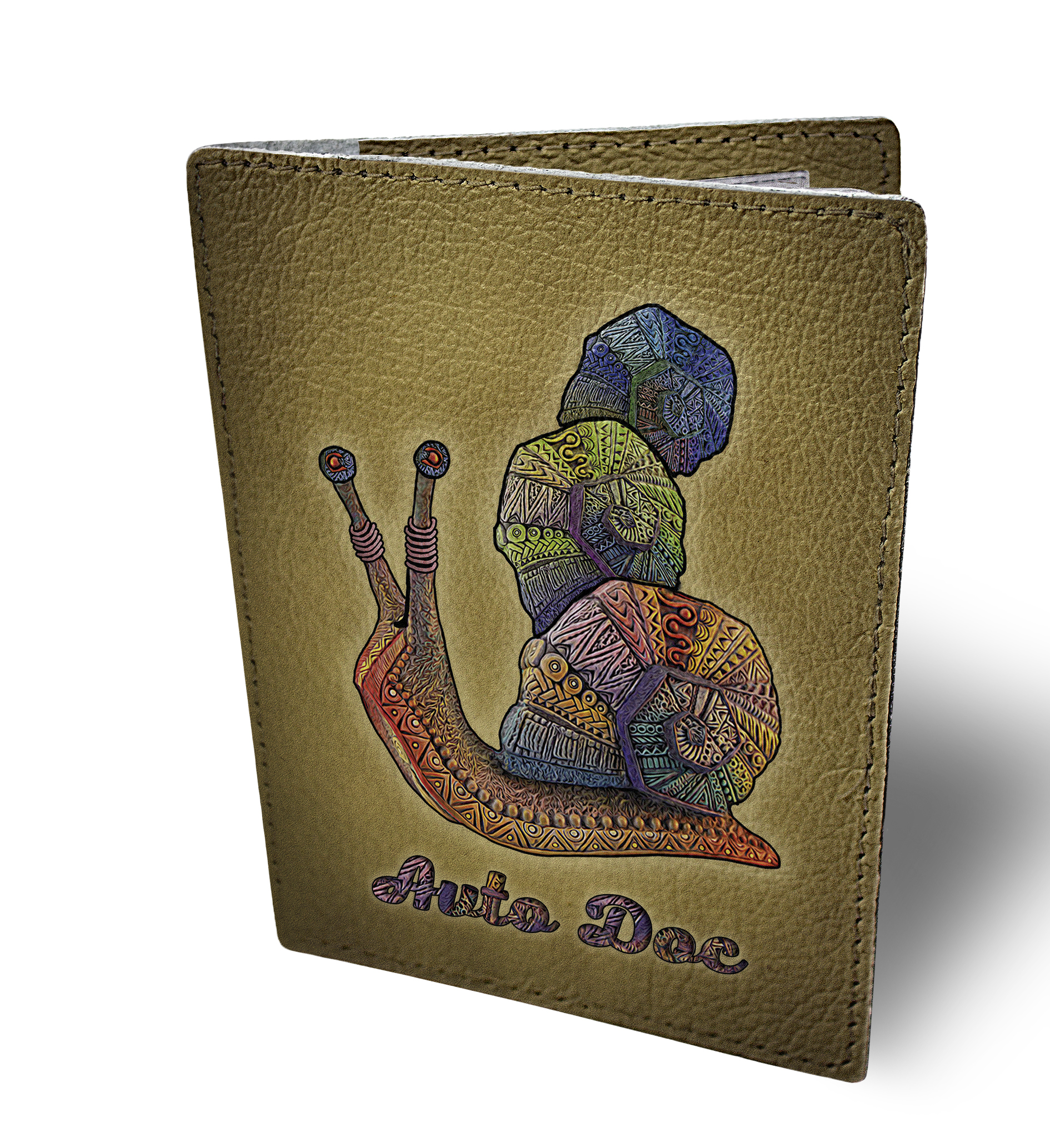 

Кожаная обложка для автодокументов DevayS Maker 02-01-429