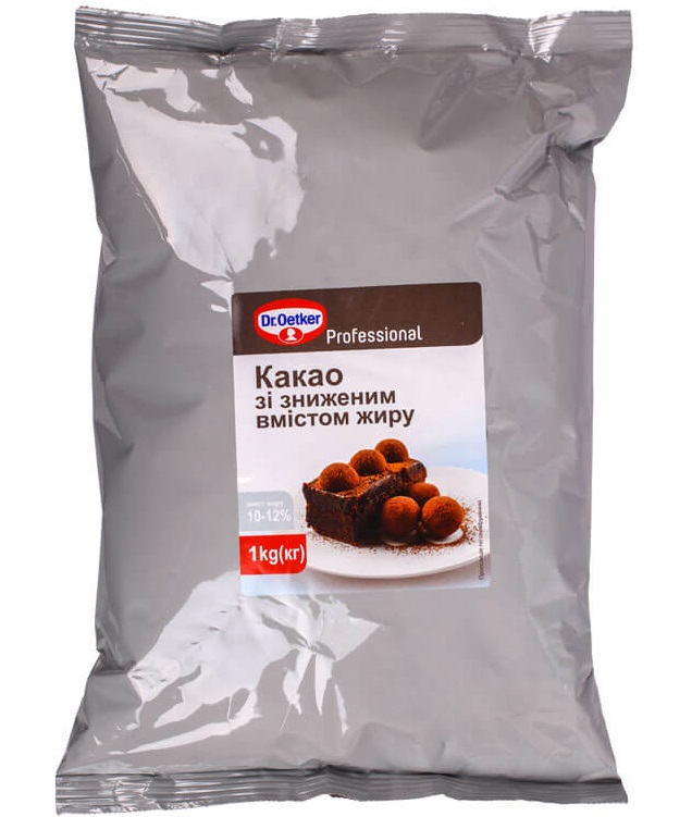Какао Professional Dr.Oetker 1кг (5941132021981) от продавца: VizOK ...