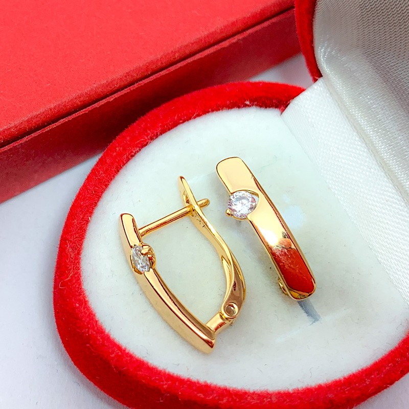 

Сережки Лілі (медичне золото)