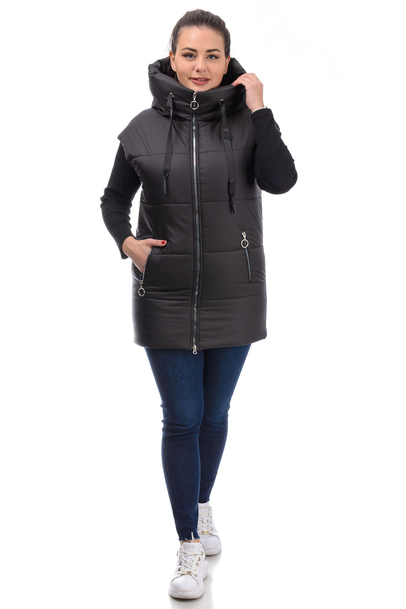 

Жилет Val Leo collection 00362 черный, Жилет Val Leo collection 00362 черный 48