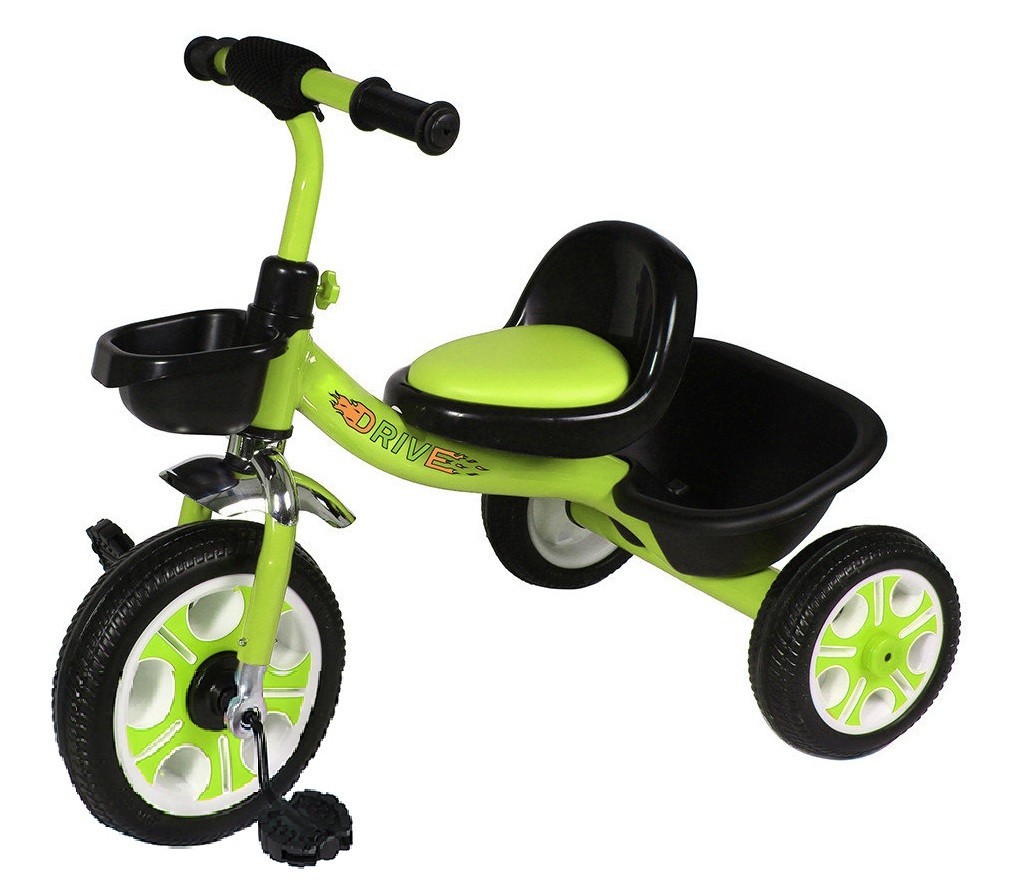 

Детский велосипед трехколесный TILLY DRIVE T-318, Салатовый