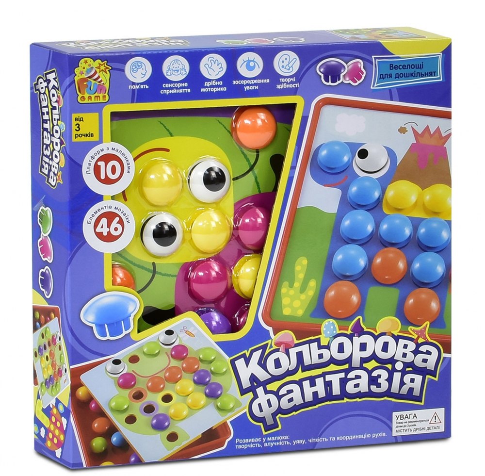 

Набор для творчества Мозаика 7033 FUN GAME