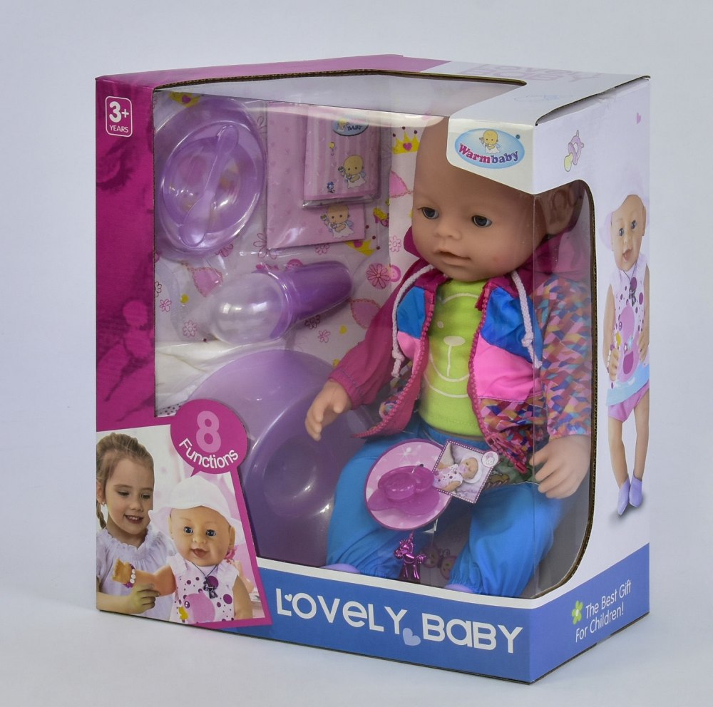 

Пупс функциональный 8040-487 Warm baby