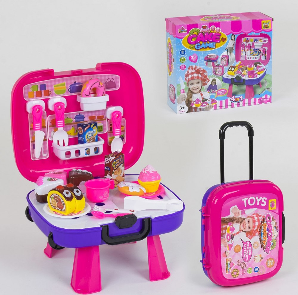 

Детская кухня в чемодане 36778 Baby Toys