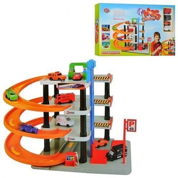 

Гараж многоэтажная парковка с машинками 0848 Joy Toy
