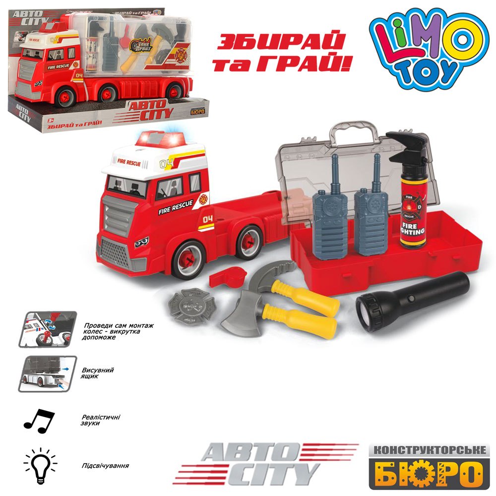 

Конструктор на шурупах KB 044 Limo Toy