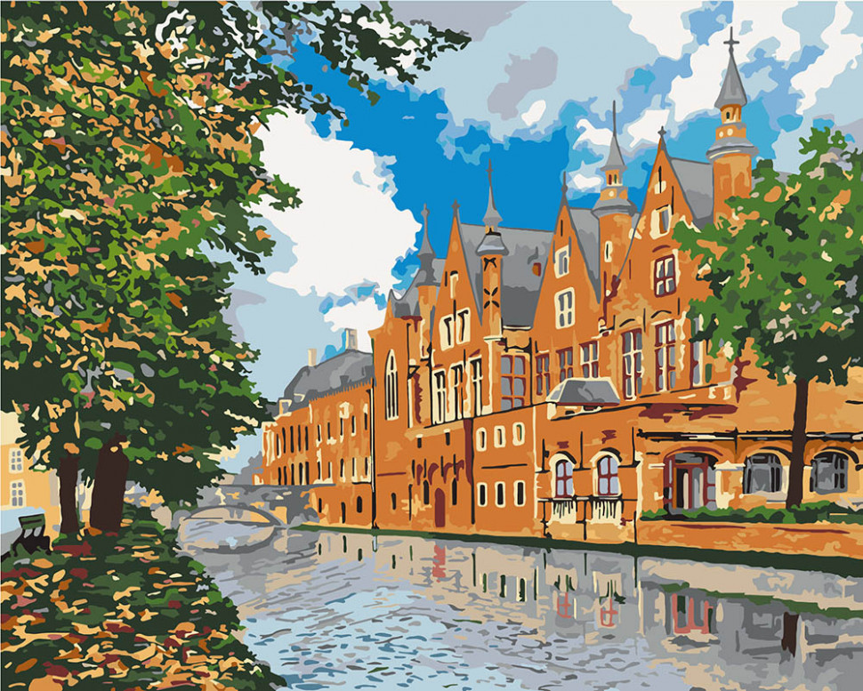 

Картина по номерам. "Красочный день" 40 x 50 см KHO3569