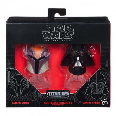 

Мини-шлемы Hasbro Сабина Рен и Дарт Вейдер Звездные войны - Star Wars, Black Series (SKL14-143301)