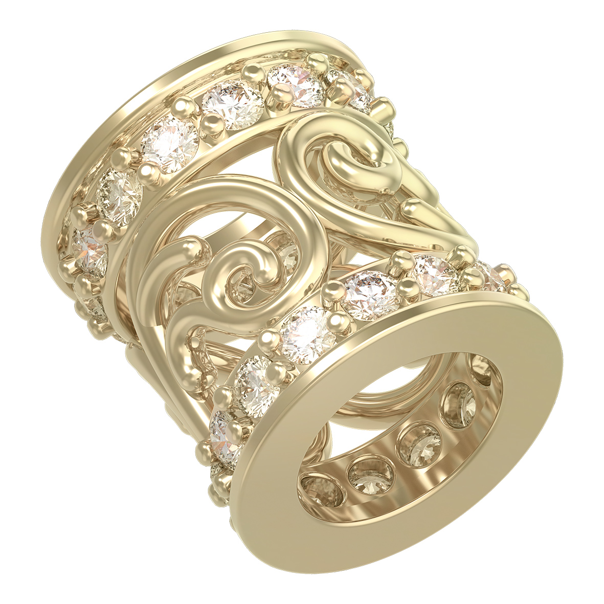 

Подвеска в лимонном золоте с фианитами Tango Jewellery Company 150397М